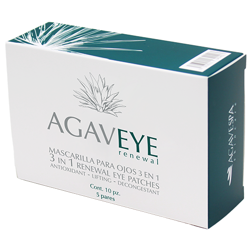 MASCARILLA PARA OJOS 3 EN 1 • CAJA CON 5 PARES