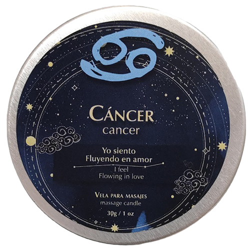 CANCER MASSAGE CANDLES • 30 GR