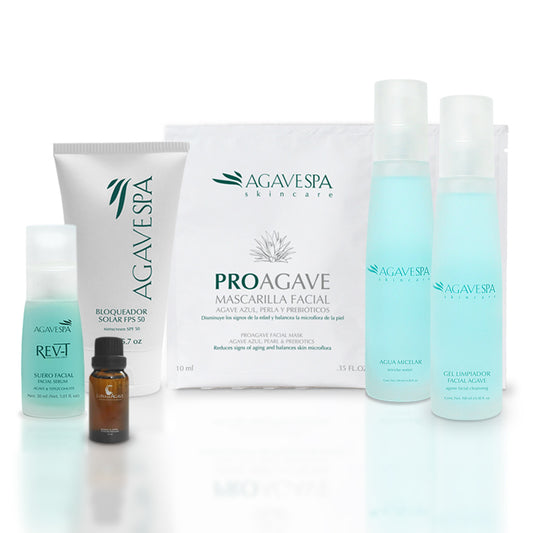 Pack anti-oxidación de piel de 45 días AgaveSpa