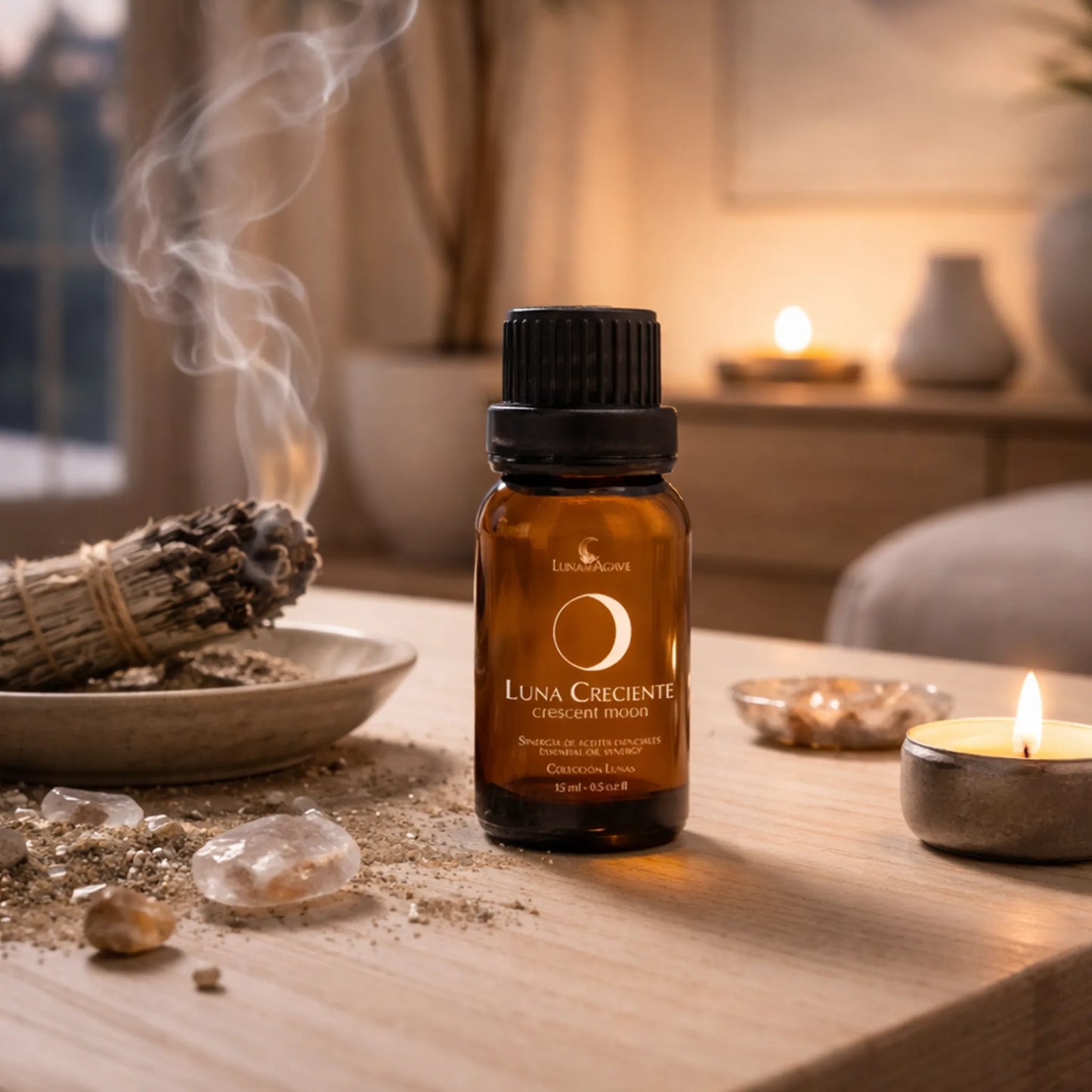 ACEITE ESENCIAL COLECCIÓN LUNA • CRECIENTE