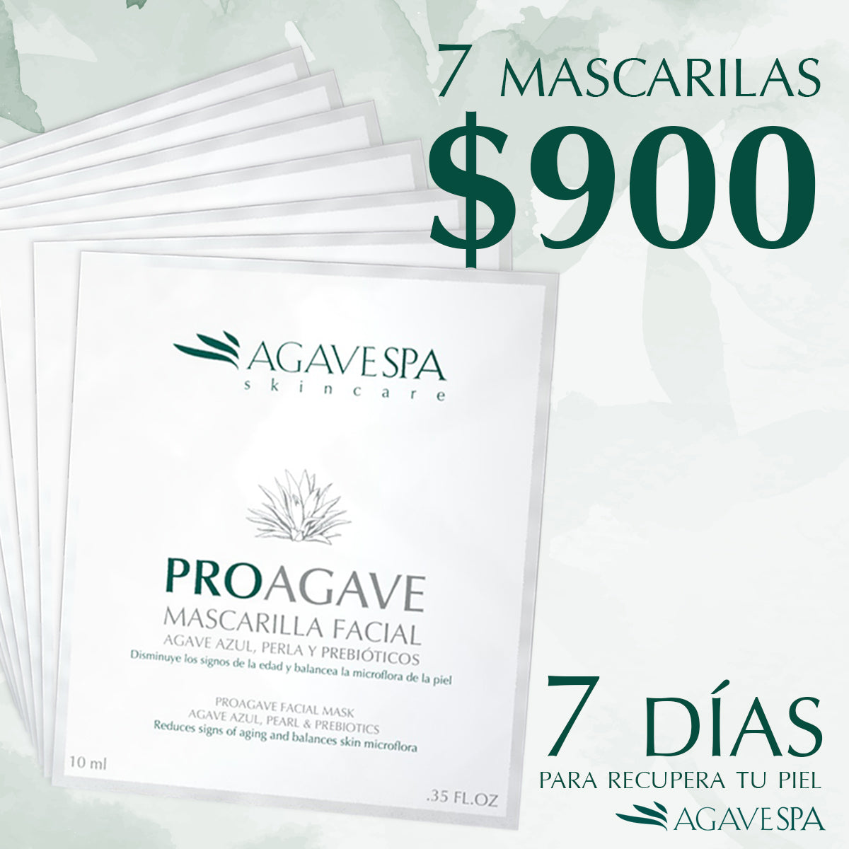 Promoción Mascarilla ProAgave