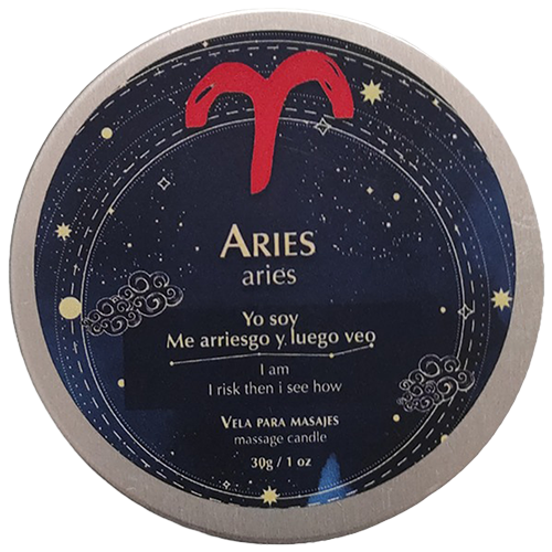 VELAS DE MASAJE ARIES • 30 GR