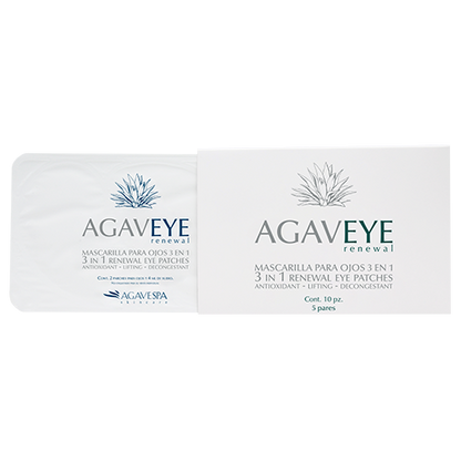 MASCARILLA PARA OJOS 3 EN 1 • CAJA CON 5 PARES