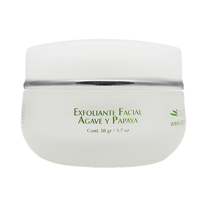 EXFOLIANTE FACIAL AGAVE Y PAPAYA • 50 GR