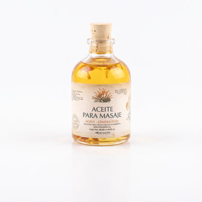 Aceite para masaje Agave - Cempasúchil 50 ml