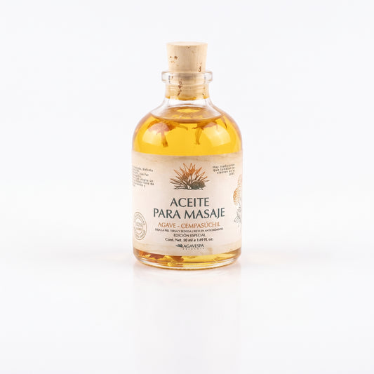 Aceite para masaje Agave - Cempasúchil 50 ml