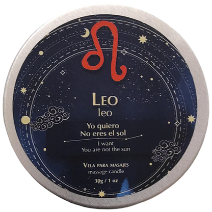 VELAS DE MASAJE LEO • 30 GR