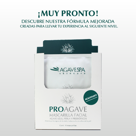 MASCARILLA FACIAL PROAGAVE • 10 ML • Caja 10 PZ