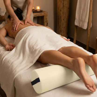 Rodillo Bolster color beige