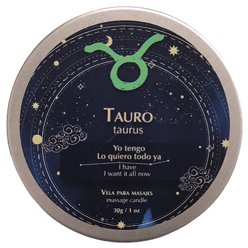 VELAS DE MASAJE TAURO • 30 GR