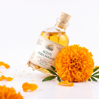 Aceite para masaje Agave - Cempasúchil 50 ml