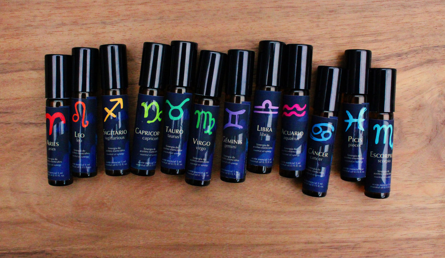KIT RITUAL ZODIACAL • ROLL ON DE SINERGIAS