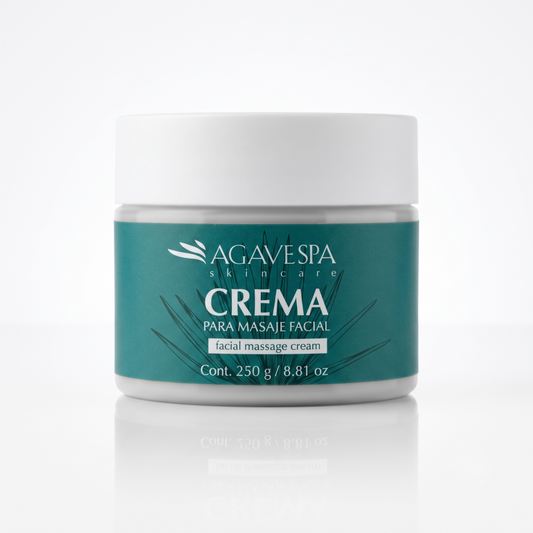 Crema de masaje facial Agavespa